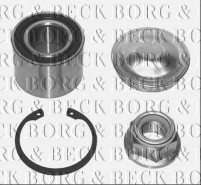 BORG & BECK bwk795 -  Комплект подшипника ступицы колеса